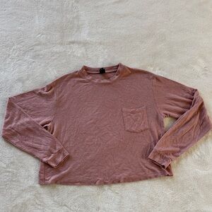 Wild Fable Dusty Pink Knit Top